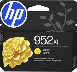 952XL Yellow High-Yield Ink Cartridge | Works with OfficeJet 8702, Pro 7720, 7740, 8210, 8710, 8720, 8730, 8740 Series | L0S67AN 952XL Yellow High-Yield Ink Cartridge | Works with OfficeJet 8702, Pro 7720, 7740, 8210, 8710, 8720, 8730, 8740 Series | L0S67AN