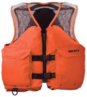 Kent Mesh Deluxe Commercial Life Vest - Persons Over 90-Pounds Kent Mesh Deluxe Commercial Life Vest - Persons Over 90-Pounds