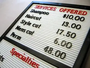 Counter/Wall Message Board Sign with Interchangeable Letters Counter/Wall Message Board Sign with Interchangeable Letters
