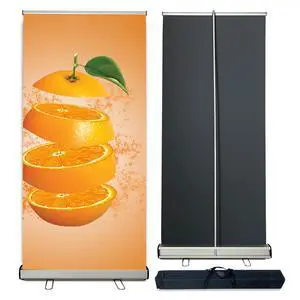 36" x72 -90" Retractable Roll up Banner StandHeight adjustablewith heavy-duty base and Padded Carrying Bag for Trade Shows, Conferences, Promotional Events (STAND ONLY) 36" x72 -90" Retractable Roll up Banner StandHeight adjustablewith heavy-duty base and Padded Carrying Bag for Trade Shows, Conferences, Promotional Events (STAND ONLY)