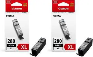 PGI-280XL PGBK Compatible to TR7520,TR8520,TR8620,TS6120,TS6220,TS6320,TS702,TS8120,TS8220,TS8320,TS9120,TS9520 Printers (Pack of 2) PGI-280XL PGBK Compatible to TR7520,TR8520,TR8620,TS6120,TS6220,TS6320,TS702,TS8120,TS8220,TS8320,TS9120,TS9520 Printers (Pack of 2)