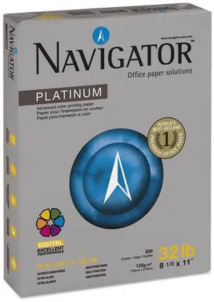 NPL1132 Platinum Paper, 32-lb., 8-1/2 x 11, Bright White, 250 Sheets/Rm, 8 Rms/Ct NPL1132 Platinum Paper, 32-lb., 8-1/2 x 11, Bright White, 250 Sheets/Rm, 8 Rms/Ct