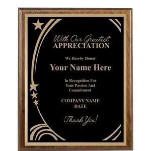 Custom Plaque, 8x10 Recognition Trophy Corporate Award Custom Plaque, 8x10 Recognition Trophy Corporate Award
