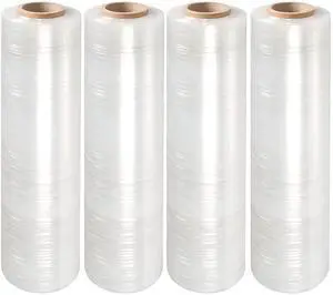 LTB 2060 Stretch Wrap Film 60 Gauge, 18 Inch x 1500 Ft Per Roll, Clear (4 Rolls Per Case) LTB 2060 Stretch Wrap Film 60 Gauge, 18 Inch x 1500 Ft Per Roll, Clear (4 Rolls Per Case)