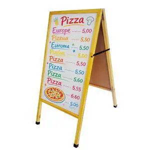 ® A Frame Double Sided White Menu Board Dry Eraser 19X37X28 10235-SPECIAL ® A Frame Double Sided White Menu Board Dry Eraser 19X37X28 10235-SPECIAL