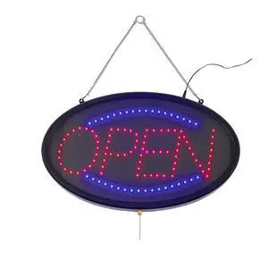 LED-10 Open Led Sign with Dust-Proof Cover LED-10 Open Led Sign with Dust-Proof Cover