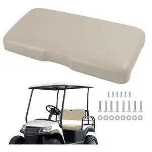 Front Seat Compatible with 2008-Up EZGO RXV Models Seat Cushion Plastic Foam Wood Front Seat Compatible with 2008-Up EZGO RXV Models Seat Cushion Plastic Foam Wood