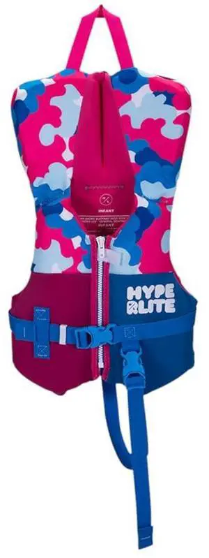 Indy CGA Girls Wakeboard Vest Blue/Maroon Toddler (<30Lbs) Indy CGA Girls Wakeboard Vest Blue/Maroon Toddler (<30Lbs)