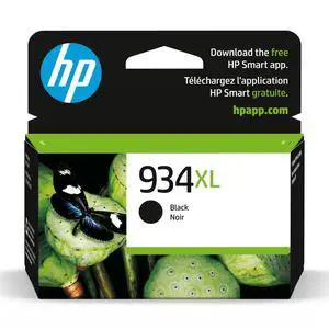 934XL Black High-Yield Ink Cartridge | Works OfficeJet 6810; OfficeJet Pro 6230, 6830 Series | C2P23AN 934XL Black High-Yield Ink Cartridge | Works OfficeJet 6810; OfficeJet Pro 6230, 6830 Series | C2P23AN