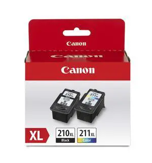 PG-210 XL / CL-211 XL Genuine Ink Value Pack (2 Cartridges), Compatible with MX320/330/340/350/410/420, MP240/250/270/280/480/490/495, iP2702 PG-210 XL / CL-211 XL Genuine Ink Value Pack (2 Cartridges), Compatible with MX320/330/340/350/410/420, MP240/250/270/280/480/490/495, iP2702