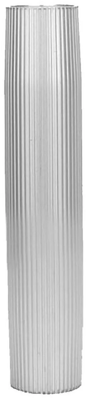 Z60-7279VEL27.5-2 27 1/2" High Table Pedestal Post for 2 3/8" Base and Support - Ribbed Z60-7279VEL27.5-2 27 1/2" High Table Pedestal Post for 2 3/8" Base and Support - Ribbed