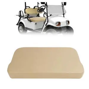 Front Seat Backrest Pad Compatible with 1973-1994 EZGO Marathon Seat Back Tan Front Seat Backrest Pad Compatible with 1973-1994 EZGO Marathon Seat Back Tan