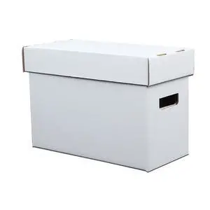 Comic Books Storage Boxes 10 Boxes With Lids Short Holds 150-175 Stackable Durable Archive White Comic Book Storage Comic Books Storage Boxes 10 Boxes With Lids Short Holds 150-175 Stackable Durable Archive White Comic Book Storage