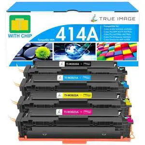 414A Toner Cartridges 4 Pack for HP414A 414 414X W2020A MFP M479fdw M454dw | Compatible for HP Color LaserJet Pro MFP M479fdw M454dw M479fdn M479dw M454dn M455dn M479 M454 M480f Printer Ink High Yield 414A Toner Cartridges 4 Pack for HP414A 414 414X W2020A MFP M479fdw M454dw | Compatible for HP Color LaserJet Pro MFP M479fdw M454dw M479fdn M479dw M454dn M455dn M479 M454 M480f Printer Ink High Yield