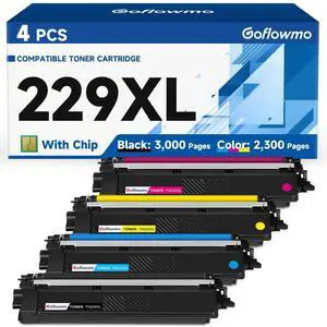 TN229XL Toner Cartridges High Yield Compatible Replacement for Brother TN229XL TN229 XL TN-229XL Works with HL-L3220CDW HL-L3280CDW L3300CDW MFC-L3720CDW MFC-L3780CDW L3765CDW Series Printer, 4 Pack TN229XL Toner Cartridges High Yield Compatible Replacement for Brother TN229XL TN229 XL TN-229XL Works with HL-L3220CDW HL-L3280CDW L3300CDW MFC-L3720CDW MFC-L3780CDW L3765CDW Series Printer, 4 Pack