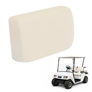 Front Seat Backrest Pad Compatible with 1973-1994 EZGO Marathon Seat Back White Front Seat Backrest Pad Compatible with 1973-1994 EZGO Marathon Seat Back White