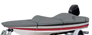 Lunex RS-1 Boat Cover, Fits Boats 16' - 18.5' L x 98" W, Trailerable Boat Cover with All-Weather Ripstop Fabric, Model C Lunex RS-1 Boat Cover, Fits Boats 16' - 18.5' L x 98" W, Trailerable Boat Cover with All-Weather Ripstop Fabric, Model C