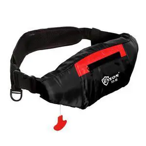 Inflatable Life Jacket Triangle Waist Bag Manual Inflatable Life Jacket Triangle Waist Bag Manual