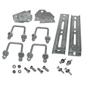 10" Galvanized Swivel Top Bunk Bracket Kit with Hardware for Boat Trailer, fits 3x3 Cross Members, Heavy Duty 10" Galvanized Swivel Top Bunk Bracket Kit with Hardware for Boat Trailer, fits 3x3 Cross Members, Heavy Duty