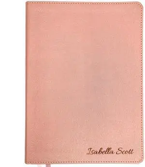 Personalized CSB Journaling Bible | Rose Gold | Custom Engraved Name | Christian Gift for Women Personalized CSB Journaling Bible | Rose Gold | Custom Engraved Name | Christian Gift for Women