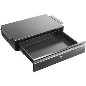 17.75" Steel Under Desk Drawer with Lock & Keys - Attachable Desk Drawer with Slide Out Attachment for Wooden Desks & Workstations - Locking Under Table Undermount Drawers for Home Office 17.75" Steel Under Desk Drawer with Lock & Keys - Attachable Desk Drawer with Slide Out Attachment for Wooden Desks & Workstations - Locking Under Table Undermount Drawers for Home Office