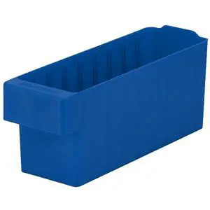 31142 AkroDrawer Stackable Plastic Storage Drawer Storage Bin, (11-5/8-Inch x 3-3/4-Inch x 4-5/8-Inch), Blue, (6-Pack) 31142 AkroDrawer Stackable Plastic Storage Drawer Storage Bin, (11-5/8-Inch x 3-3/4-Inch x 4-5/8-Inch), Blue, (6-Pack)
