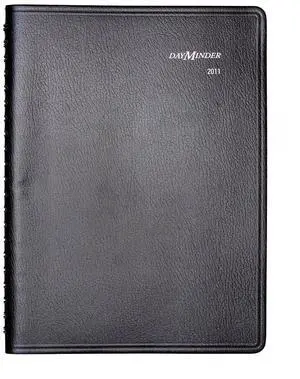 G56000 Four-Person Group Daily Appointment Book, 7 7/8 x 11, Black, 2016 G56000 Four-Person Group Daily Appointment Book, 7 7/8 x 11, Black, 2016