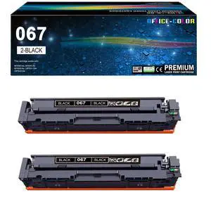 067 Black Toner Cartridge Replacement for Canon 067 067H CRG-067 to use with Canon Color ImageCLASS LBP632Cdw MF656CDW MF650c MF652Cw MF654CDW MF653Cdw MF651CW LBP631CW LBP633CDW Printer ink (2 Pack) 067 Black Toner Cartridge Replacement for Canon 067 067H CRG-067 to use with Canon Color ImageCLASS LBP632Cdw MF656CDW MF650c MF652Cw MF654CDW MF653Cdw MF651CW LBP631CW LBP633CDW Printer ink (2 Pack)
