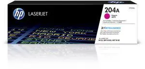 204A Magenta Toner Cartridge | Works Color LaserJet Pro M154 Series, Color LaserJet Pro MFP M180, M181 Series | CF513A 204A Magenta Toner Cartridge | Works Color LaserJet Pro M154 Series, Color LaserJet Pro MFP M180, M181 Series | CF513A