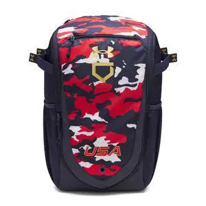 Unisex Utility Baseball Backpack, (410) Midnight Navy / / Metallic Gold, One Size Fits Most Unisex Utility Baseball Backpack, (410) Midnight Navy / / Metallic Gold, One Size Fits Most