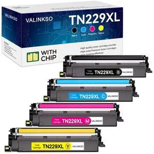 TN229XL Toner Cartridge Replacement for Brother TN229 TN229XL Toner Compatible with Brother MFC-L3780CDW HL-L3280CDW MFC-L3720CDW HL-L3220CDW HL-L3300CDW, High Yield 4-Pack (BK/C/M/Y) TN229XL Toner Cartridge Replacement for Brother TN229 TN229XL Toner Compatible with Brother MFC-L3780CDW HL-L3280CDW MFC-L3720CDW HL-L3220CDW HL-L3300CDW, High Yield 4-Pack (BK/C/M/Y)