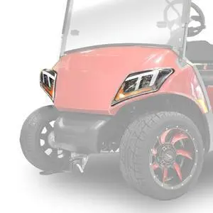 Golf Cart LED Headlight Kit Compatible with Yamaha Drive2 | Fits 2017-Up Models Golf Cart LED Headlight Kit Compatible with Yamaha Drive2 | Fits 2017-Up Models