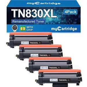 TN830XL TN830 TN 830XL Remanufactured Toner for Brother Printer DCP-L2640DW | Replacement for Brother Printer HL-L2460DW MFC-L2820DW HL-L2405W HL-L2480DW for TN830 XL/V/R TN-830XL High Yield 4 Black TN830XL TN830 TN 830XL Remanufactured Toner for Brother Printer DCP-L2640DW | Replacement for Brother Printer HL-L2460DW MFC-L2820DW HL-L2405W HL-L2480DW for TN830 XL/V/R TN-830XL High Yield 4 Black