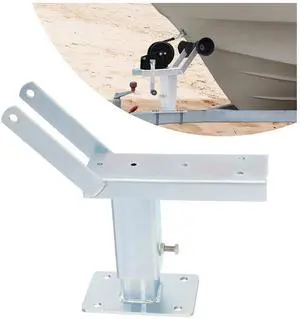 Boat Trailer Winch Stand Post Height Adjustable Universal Boat Parts | for Speedboats, Motorboats, Rubber & Fishing Boats Steel Silvery Galvanized Boat Trailer Winch Stand Post Height Adjustable Universal Boat Parts | for Speedboats, Motorboats, Rubber & Fishing Boats Steel Silvery Galvanized