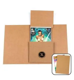 Gemini Comic Book Mailers with Filler Pads | Pack of 25 mailers + 50 filler pads | Ultimate Protection for Shipping Comics | Stay Flat, Crush Proof, and Do Not Bend | Original Gemini Mailers Gemini Comic Book Mailers with Filler Pads | Pack of 25 mailers + 50 filler pads | Ultimate Protection for Shipping Comics | Stay Flat, Crush Proof, and Do Not Bend | Original Gemini Mailers