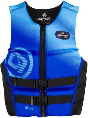 Men's Flex V-Back Life Jacket - US Coast Guard Approved Level 70 Buoyancy - Water Sports Activity Including Boating, Paddle, Skiing, Surfing & Swimming Men's Flex V-Back Life Jacket - US Coast Guard Approved Level 70 Buoyancy - Water Sports Activity Including Boating, Paddle, Skiing, Surfing & Swimming