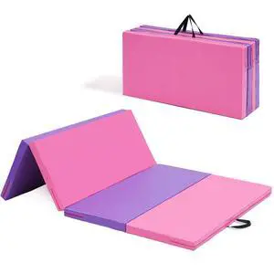 Gymnastics Mat 6'x3'x2''/4'x8'x2'' Exercise Mat Gym Mat for Home Aerobics Workout Foldable Tumbling Mat Children Gifts Gymnastics Mat 6'x3'x2''/4'x8'x2'' Exercise Mat Gym Mat for Home Aerobics Workout Foldable Tumbling Mat Children Gifts