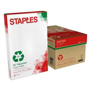 30% Recycled 11-Inch x 17-Inch Copy Paper 20 lbs 92 Brightness 500/Ream 5 Ream/Count 30% Recycled 11-Inch x 17-Inch Copy Paper 20 lbs 92 Brightness 500/Ream 5 Ream/Count