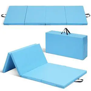 Gymnastics Mat 6'x3'x2''/4'x8'x2'' Exercise Mat Gym Mat for Home Aerobics Workout Foldable Tumbling Mat Children Gifts Gymnastics Mat 6'x3'x2''/4'x8'x2'' Exercise Mat Gym Mat for Home Aerobics Workout Foldable Tumbling Mat Children Gifts