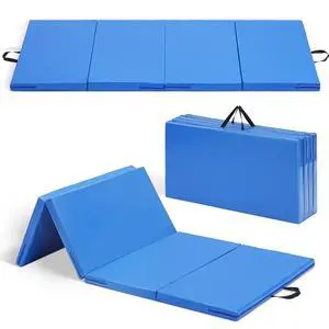Gymnastics Mat 6'x3'x2''/4'x8'x2'' Exercise Mat Gym Mat for Home Aerobics Workout Foldable Tumbling Mat Children Gifts Gymnastics Mat 6'x3'x2''/4'x8'x2'' Exercise Mat Gym Mat for Home Aerobics Workout Foldable Tumbling Mat Children Gifts