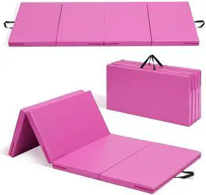 Gymnastics Mat 6'x3'x2''/4'x8'x2'' Exercise Mat Gym Mat for Home Aerobics Workout Foldable Tumbling Mat Children Gifts Gymnastics Mat 6'x3'x2''/4'x8'x2'' Exercise Mat Gym Mat for Home Aerobics Workout Foldable Tumbling Mat Children Gifts