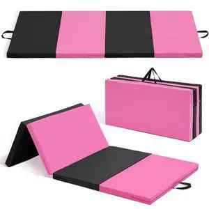 Gymnastics Mat 6'x3'x2''/4'x8'x2'' Exercise Mat Gym Mat for Home Aerobics Workout Foldable Tumbling Mat Children Gifts Gymnastics Mat 6'x3'x2''/4'x8'x2'' Exercise Mat Gym Mat for Home Aerobics Workout Foldable Tumbling Mat Children Gifts