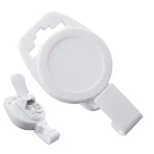 Bulk 25 Pack - MRI Safe Badge Reels - Retractable Badge Holder Clips - Made of Plastic & Non-Ferrous Metal - I'd Reels Extending Lanyards for Nurse & MRI Tech Name Tag Badges by (White) Bulk 25 Pack - MRI Safe Badge Reels - Retractable Badge Holder Clips - Made of Plastic & Non-Ferrous Metal - I'd Reels Extending Lanyards for Nurse & MRI Tech Name Tag Badges by (White)