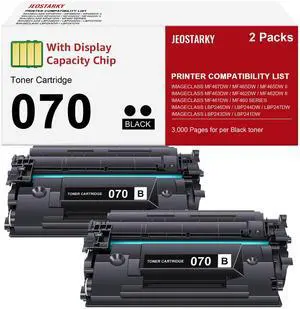 Compatible for Canon 070 Black Toner Cartridge Replacement for Canon 070h CRG070 Toner for Canon ImageCLASS MF465dw MF462dw MF460dw LBP246dw LBP247dw LBP243dw LBP240dw Laser Printer 2 Pack Compatible for Canon 070 Black Toner Cartridge Replacement for Canon 070h CRG070 Toner for Canon ImageCLASS MF465dw MF462dw MF460dw LBP246dw LBP247dw LBP243dw LBP240dw Laser Printer 2 Pack