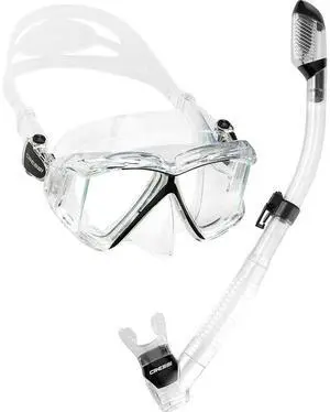 Panoramic Wide View Mask & Dry Snorkel Kit for Snorkeling, Scuba Diving - Pano 4 & Supernova Dry: Designed in Italy Panoramic Wide View Mask & Dry Snorkel Kit for Snorkeling, Scuba Diving - Pano 4 & Supernova Dry: Designed in Italy