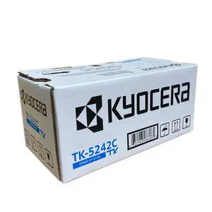 TK-5242C Cyan Toner Cartridge for M5526cdw/ P5026cdw Model Laser Printers (1T02R7CUSV) TK-5242C Cyan Toner Cartridge for M5526cdw/ P5026cdw Model Laser Printers (1T02R7CUSV)