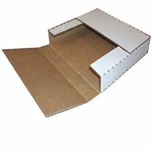 100 Record lp Mailer Mailers White Holds 1 to 4 Albums - 12" Record LP Vinyl Cardboard Multi-Depth Closure by 100 Record lp Mailer Mailers White Holds 1 to 4 Albums - 12" Record LP Vinyl Cardboard Multi-Depth Closure by