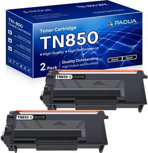 TN850 High Yield Black Toner Cartridge Replacement for Brother TN850 TN-850 HL-L6200DW MFC-L5850DW MFC-L5900DW HL-L5100DN Printer Toner (2 Pack) TN850 High Yield Black Toner Cartridge Replacement for Brother TN850 TN-850 HL-L6200DW MFC-L5850DW MFC-L5900DW HL-L5100DN Printer Toner (2 Pack)