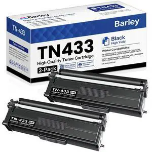 TN433BK TN-433BK Compatible TN433BK TN-433BK High Yield Toner Cartridge Black Replacement for Brother TN433 TN-433 MFC-L8900CDW HL-L8360CDW Printer Ink (2 Black) TN433BK TN-433BK Compatible TN433BK TN-433BK High Yield Toner Cartridge Black Replacement for Brother TN433 TN-433 MFC-L8900CDW HL-L8360CDW Printer Ink (2 Black)