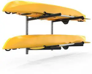 Kayak Storage Rack, Adjustable Heavy Duty Kayak Rack for Kayaks Paddle Boards, Kayak Paddle Holder for Garage, Spacesaver, Gentle on Padding, Boat Organizer Kayak Storage Rack, Adjustable Heavy Duty Kayak Rack for Kayaks Paddle Boards, Kayak Paddle Holder for Garage, Spacesaver, Gentle on Padding, Boat Organizer